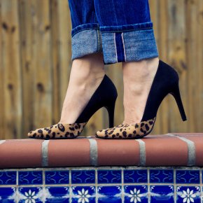 4 ways to wear jeans and heels